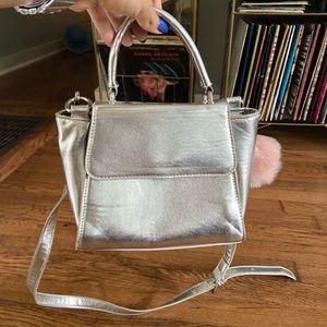 Skinny Dip Silver Mini Purse